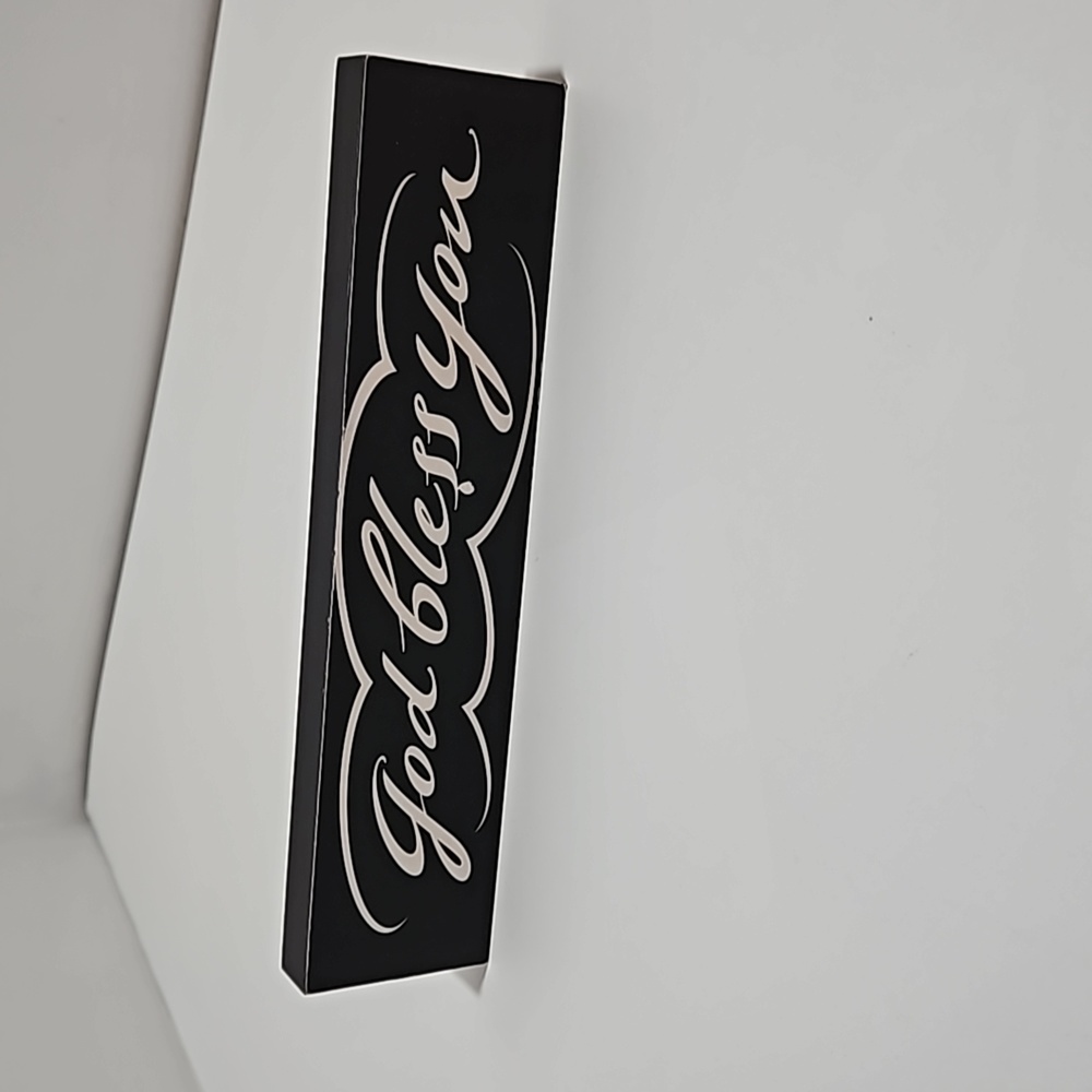 God Bless You Wooden sign